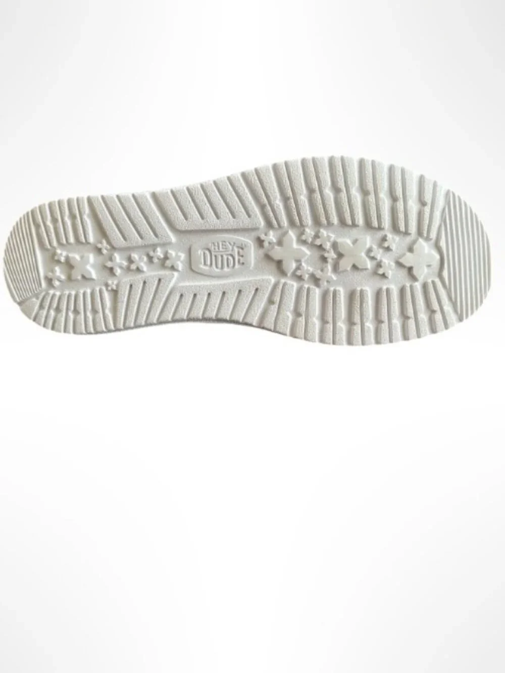 HEY DUDE Wally White Mesh Slip On Loafers 12 Like New